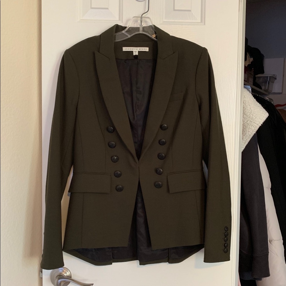 Veronica Beard Blazer Olive sz 6